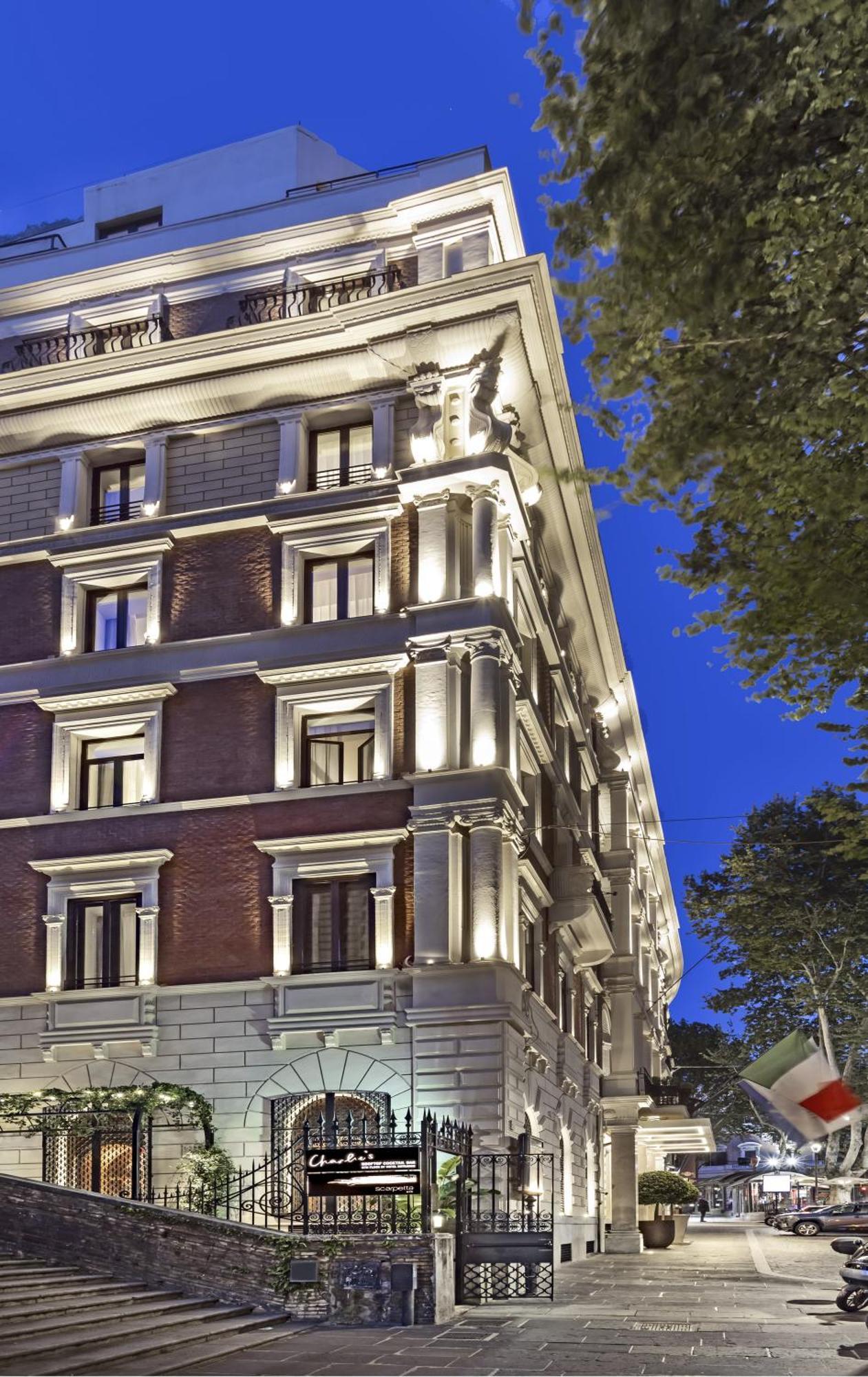 Intercontinental Rome Ambasciatori Palace By Ihg Exteriér fotografie